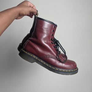 Dr Martens 1460 Smooth Leather Cherry Red